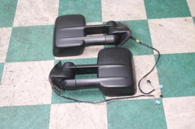 03-06 SILVERADO 2500 Aftermarket Black Power Tow Door Mirror Pair 2x Factory OEM - Image 1 of 4
