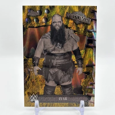 2025 Topps Chrome WWE Cactus Jack IVAR Gold RayWave Refractor /50 #44 - Image 1 of 2