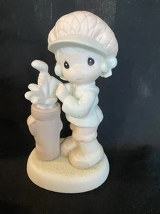 Precious Moments, “YOU SUIT ME TO A TEE” (#526193) - 1993 Porcelain Figurine - Picture 1 of 6