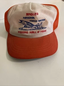Vintage Angeln Hall Of Fame SnapBack Anglerhut - Bild 1 von 3