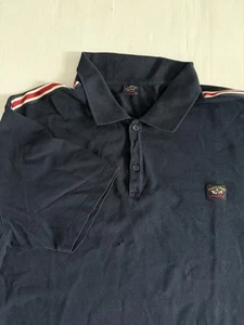 Paul Shark Men’s Polo Shirt Size 4XL Blue Made In Italy - Picture 1 of 8