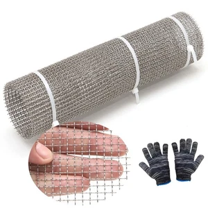 Maschendraht 5 Maschendraht, 2 Stück 304 Edelstahl 12x40 Zoll Gewebt Drahtgeflecht Sieb... - Bild 1 von 8