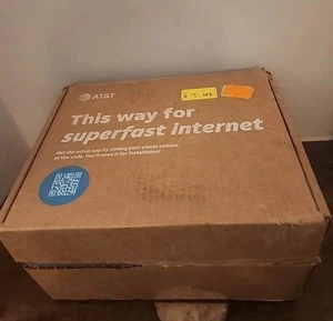 AT&T Fibra Internet Kit Gateway Internet Wifi Ethernet NUOVO DI ZECCA - Foto 1 di 5
