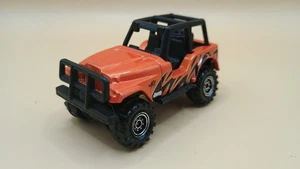 Matchbox Jeep 4x4 "Cool Mud" Fluorescent Orange '83. - Picture 1 of 7