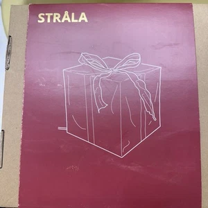 IKEA Strala Lampada di Natale + Lampadina, Confezione Regalo Decorazione Casa, Interno, 11x11", NUOVO! - Foto 1 di 8