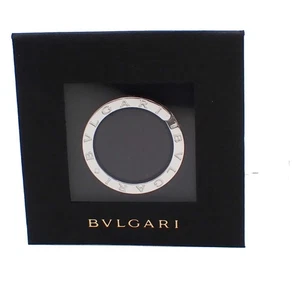 Collar con logotipo de BVLGARI Dije superior Llavero Plata 925 Italia 60YH576 - Imagen 1 de 9