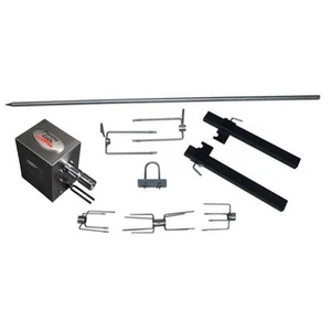 DIY Rotisserie Kit-12v/220v-Make your own spit- 20kg Load Rating-Stainless Steel - Picture 1 of 10