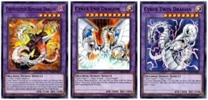 Cyber End Dragon LED3 + Cyber Twin + Quimeratech Rampage Drago 1er Común YUGIOH - Imagen 1 de 1