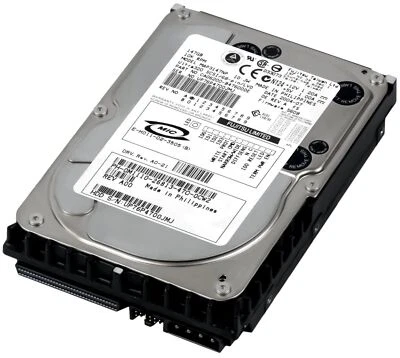 Hard Drive Dell 09H098 36.7GB 10000RPM 8MB SCSI U160 MAN3367MP 3.5" Inch - Image 1 of 3