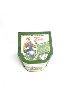 Tapa con bisagras contenedor de hojalata coleccionable John Deere - Imagen 1 de 13