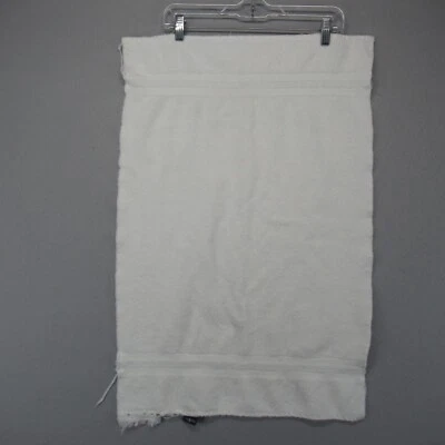 Vintage Ralph Lauren Towel White Hand Towel Home Polo 90s Cotton 29x19 USA Made - image 1 of 4
