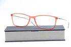 New Lindberg Tb-140-6503 Col. K24m/U9 Clear Red Black Authentic Eyeglasses 53-16