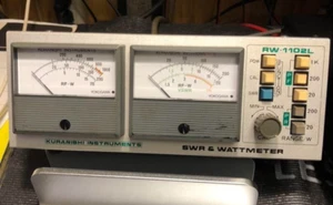 KURANISHI RW-1102L SWR/WAT Meter - Zdjęcie 1 z 7