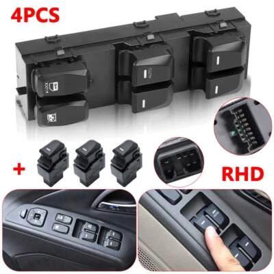 4 X выключателя питания окна управления подъемник 93580-2Z000 для Hyundai ix35 2010-2017 11 - Изображение 1 из 4