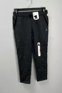 Xersion Dark Gray Fleece Lined Sweatpants Leggings Girls Size Small (7/8) - Picture 1 of 4
