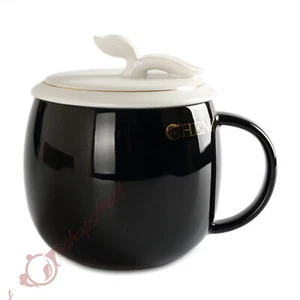 Filtro de infusor tapa de tapa de infusor de cerámica negra restauradora 300 ml - Imagen 1 de 4
