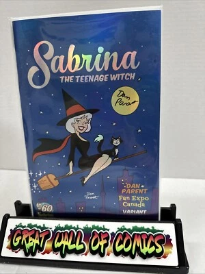 FOIL Archie Thrills Chills Canada Sabrina Variant  Signed Dan Parent LTD 50 COA - Image 1 of 2