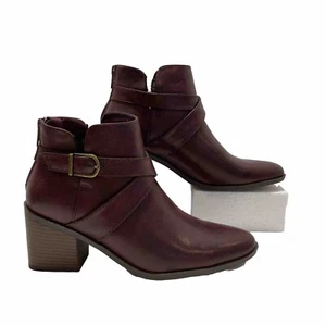 New Frye and Co Pembrooke Redwood Womens 7 Boots Ankle Booties Shoes - Picture 1 of 8