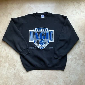 Vintage 90s Trench Orlando Magic NBA Basketball Crewneck Sweatshirt - Picture 1 of 4
