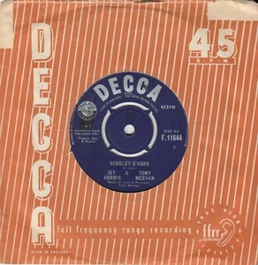 JET HARRIS & TONY MEEHAN Scarlet O'Hara - 1963 7"       - Bild 1 von 1