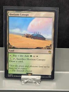 Horizon Canopy X1 LP Commander: Doctor Who Magic the Gathering - Picture 1 of 1