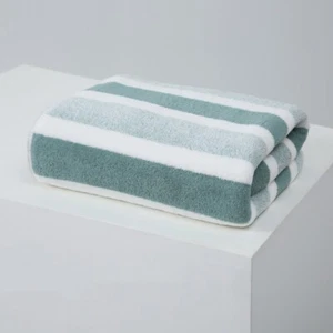 Toalla de baño absorbente engrosada de 1 pieza toalla facial suave para el hogar - Imagen 1 de 10