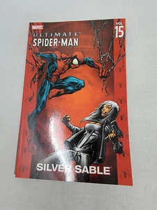 ULTIMATE SPIDER-MAN : SILVER SABLE VOL 15 ~ MARVEL TPB BENDIS - Picture 1 of 2