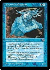 Labyrinth Minotaur - Ver. 2 PL MTG Homelands HO 2B3