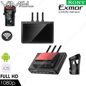 Dashcam Front & Rear WiFi Security Parking Mode 24/7 record Dash camera OBD2 - Picture 1 of 4