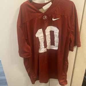 NWT Alabama Crimson Tide McCarron Nike Engineered Football Jersey XL Red - Picture 1 of 5