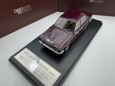 1/43 Totol Models Hillman Hunter 1967 Purple #405 - Image 1 of 4