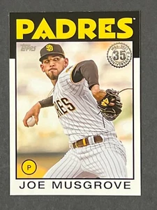 JOE MUSGROVE 2021 Topps Update 1986 35th Anniversary 86B-21 Padres - Picture 1 of 2