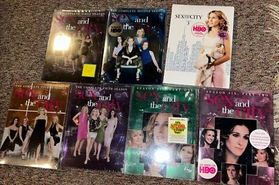 SEX AND THE CITY LOT Seasons 1 2 3 4 5 6 Complete Series Dvd Set New Sealed - Image 1 of 3