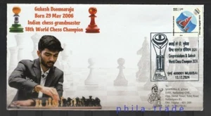Indien 2024 Sonderstornierung - Schachweltmeister - Gukesh - Bild 1 von 1