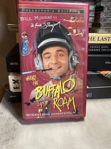 Where the Buffalo Roam VHS Tape 1998 Collector's Edition Widescreen Bill Murray - Picture 1 of 3