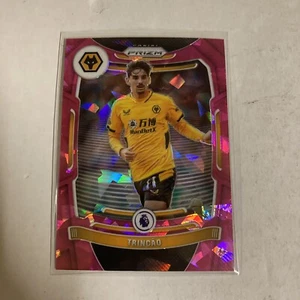 2021-22 Panini Prizm Premier League Pink Cracked Ice Prizm Trincao #51 - Picture 1 of 4