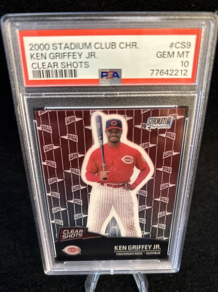 PSA 10 GEM MINT 2000 STADIUM CLUB CHROME EYES OF THE GAME KEN GRIFFEY JR POP 16 - Image 1 of 1