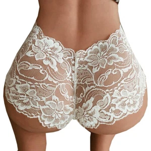 Women Lace Briefs Lingerie Low Waist Seamless Knickers Panties Underwear Party🎀 - Picture 1 of 14