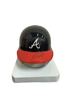 Ronald Acuna Signed Atlanta Braves Mini Helmet JSA - Picture 1 of 2