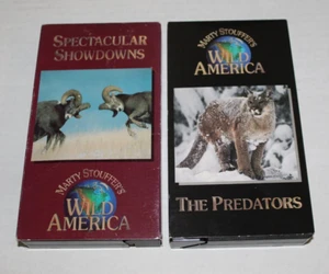 Marty Stouffer's Wild America VHS Predators & Spectacular Showdowns - Picture 1 of 2