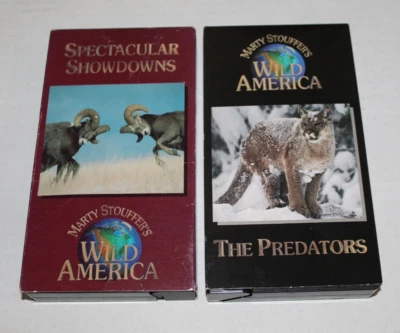 Marty Stouffer's Wild America VHS Predators & Spectacular Showdowns - Image 1 of 2