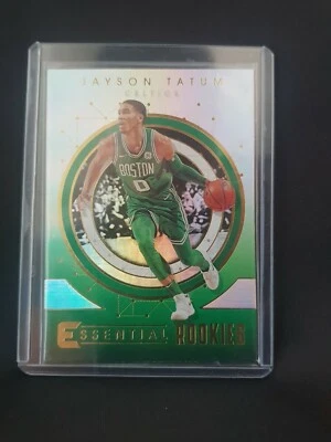 Jayson Tatum 2017-18 Panini Essentials Essential Rookies #ER-9 Rookie - Image 1 of 2