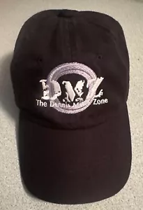 DMZ Dennis Miller Zone Radio Comedy Black Strapback Baseball Cap Hat HBO SNL - Picture 1 of 5