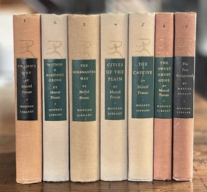 Marcel Proust  Modern Library Edition Remembrance of Things Past Complete Set - Imagen 1 de 6