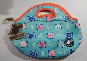 The Preppy Pelican Collection Sassy Sea Turtle Lunch Bag NWT - Picture 1 of 13