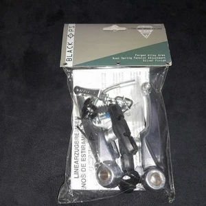 NOS Silber Schwarz Ops V Typ Bremssattel Bremsenset Fahrrad Bike Parts - Bild 1 von 3