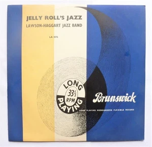 Lawson-Haggart Jazz Band Jelly Roll's Jazz 10"LP Brunswick LA8576 EX/EX 1950 10 - Imagen 1 de 8