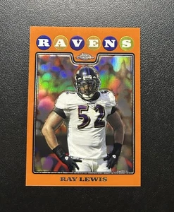 2008 Topps Chrome Ray Lewis Copper Refractor 298/425 #TC116 - Bild 1 von 6