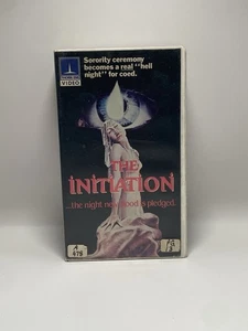Thorn EMI The Initiation (1984) clamshell VHS HTF OOP RARE horror cult  - Picture 1 of 4