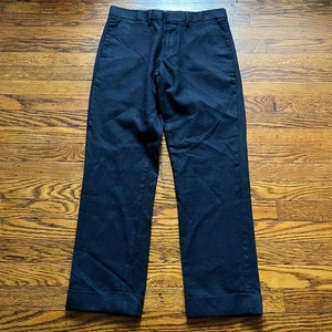 J.Crew Bowery Herren W29 L32 Wolle Slim Fit Hose Slacks Dunkelblau Pants - Bild 1 von 11